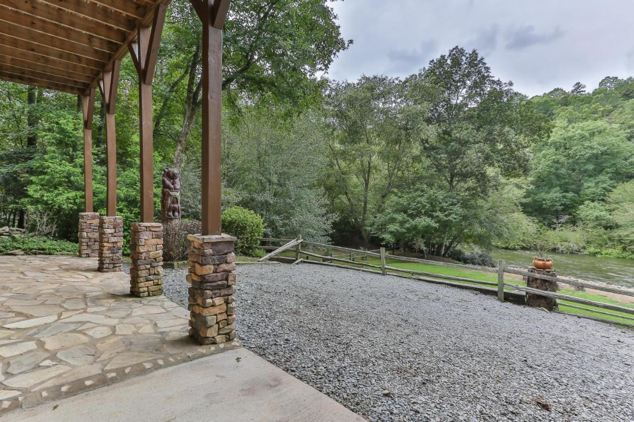 Heaven On The Toccoa Where You Will Enjoy The Sites And Sounds Of The Toccoa River Mineral Bluff Exterior photo
